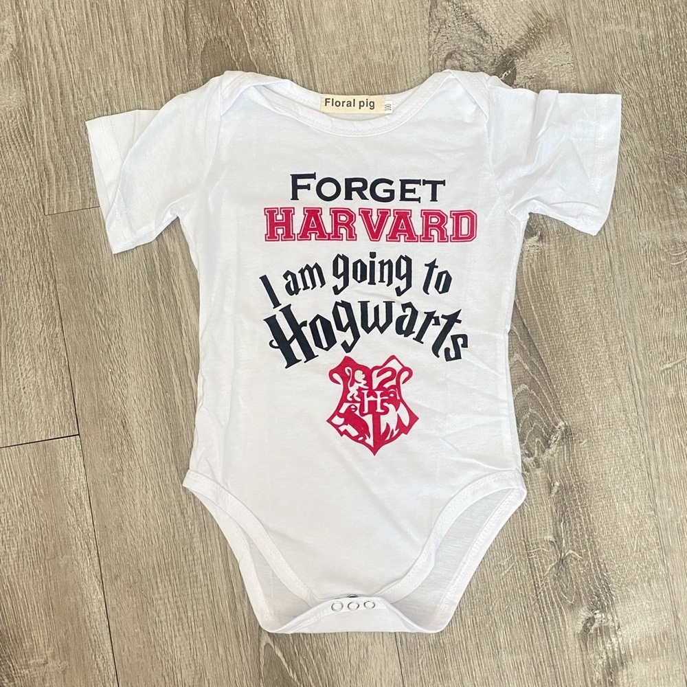 New Hogwarts Harry Potter onesie bodysuit